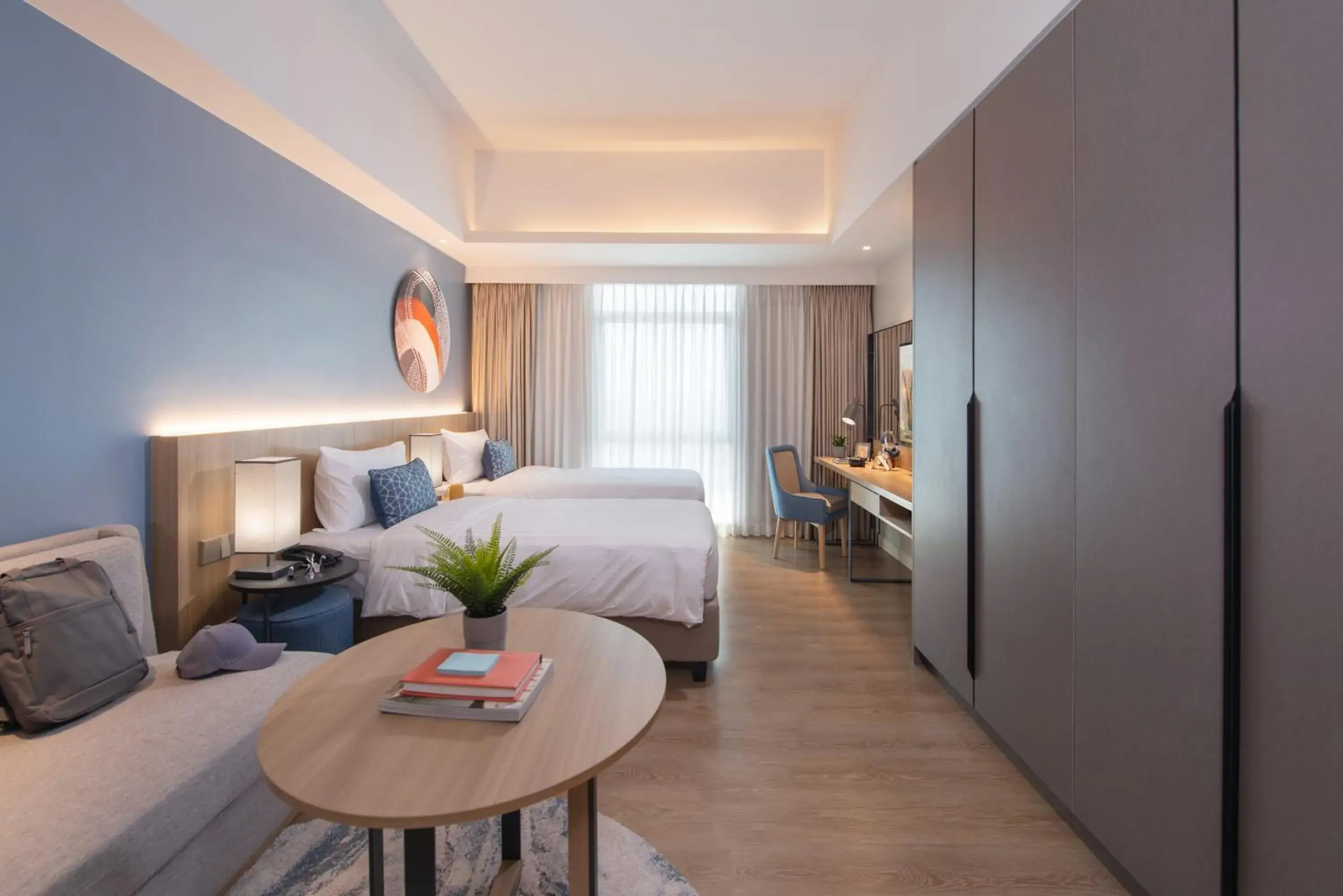 TV and multimedia, Bed in Citadines Roces Quezon City